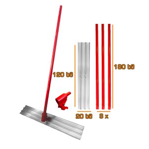 ბეტონის მოსასწორებელი უთო DMZL120 540 სმ სახელურით